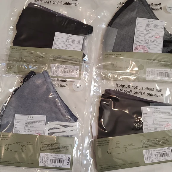 8 Reusable Masks - Picture 2 of 2